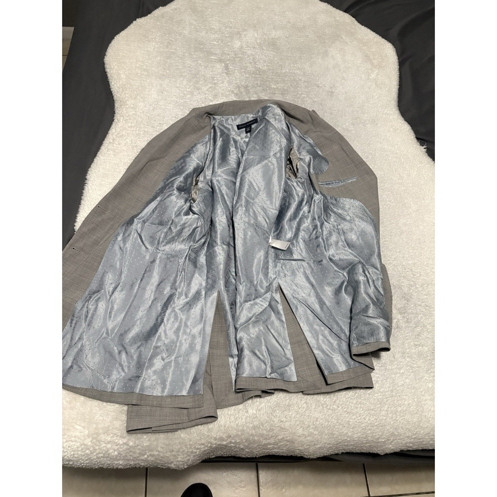 Banana Republic Women's Gray Wool Blend Career Business Blazer Jacket Size 10 - Picture 9 of 9